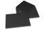  Farbige Umschläge  für Glückwunschkarten - Schwarz, 162 x 229 mm | PIT Packaging.de | Briefumschlaegebestellen