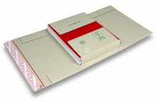 Buchverpackung Variofix aus Graspapier | PIT Packaging.de | Briefumschlaegebestellen