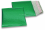Luftpolstertaschen metallic umweltfreundlich - Grün 165 x 165 mm | PIT Packaging.de | Briefumschlaegebestellen