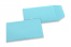 Farbigen Flachbeutel - Himmelblau, 65 x 105 mm | PIT Packaging.de | Briefumschlaegebestellen