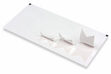 Längliche Verschlusssiegel für Laserdrucker | PIT Packaging.de | Briefumschlaegebestellen