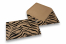 Briefumschläge mit Tiermotiv - Braunes Kraftpapier, Schwarz, Tigerdruck | PIT Packaging.de | Briefumschlaegebestellen