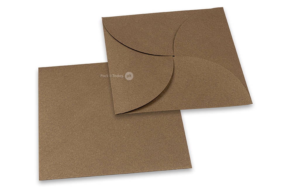 Pouchetten Geschenkumschläge - Messing