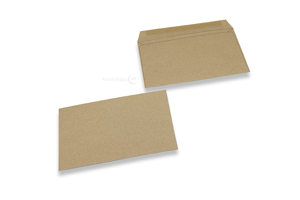 Recycelte Briefumschläge geschäftlich, 114 x 162 mm, C 6, gummiert, 70 grs.
