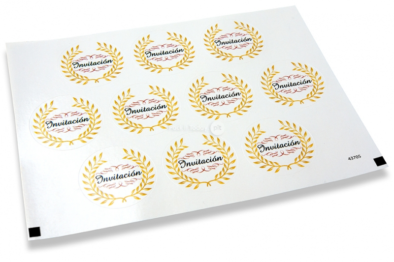 Party-Verschlusssiegel - invitación