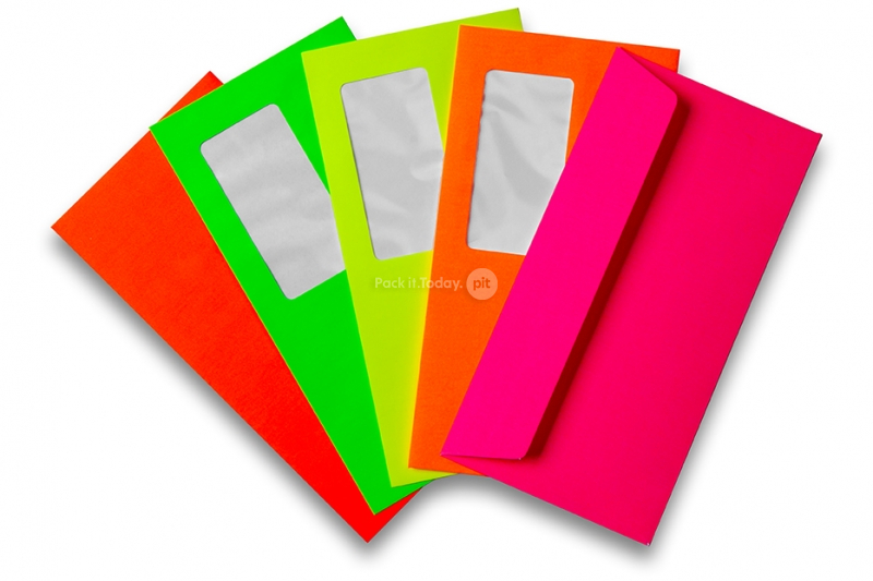Neon Briefumschläge 