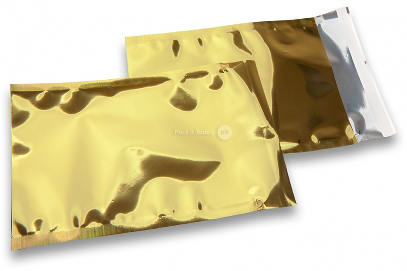 Goldene Metallic Folienumschläge - 162 x 229 mm