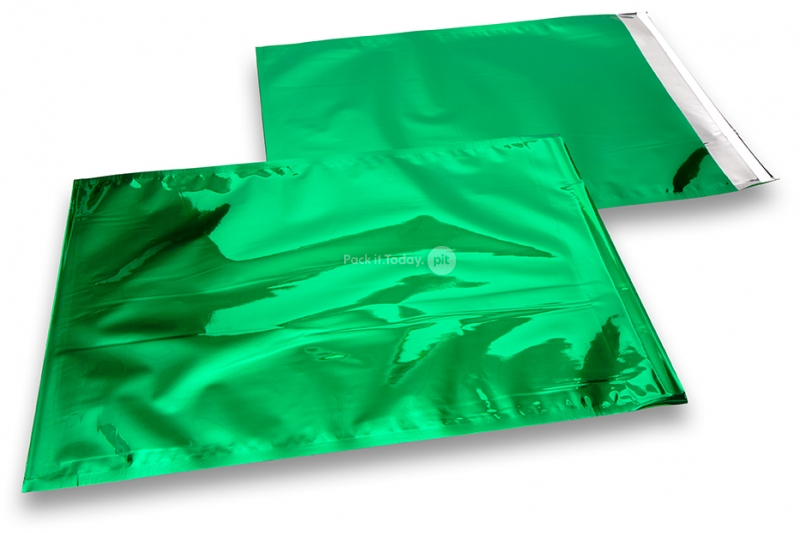 Grüne Metallic Folienumschläge - 229 x 324 mm