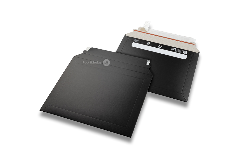 Versandtaschen schwarz - 180 x 234 mm