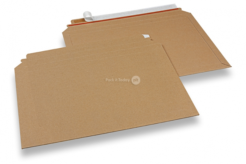 Braune Karton- Versandtaschen - 234 x 334 mm