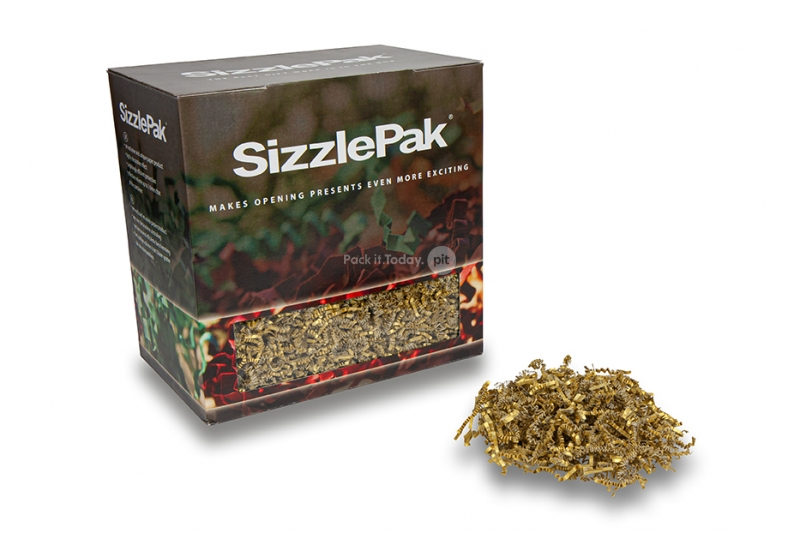 Füllmaterial SizzlePak - Gold (1.25 kg), 120 Gramm papier