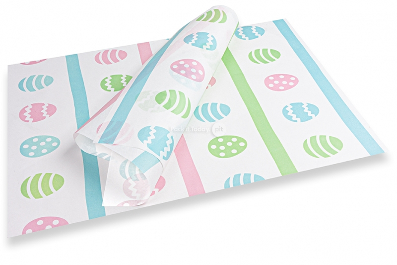 Seidenpapier zu Ostern - Pastel-Farben