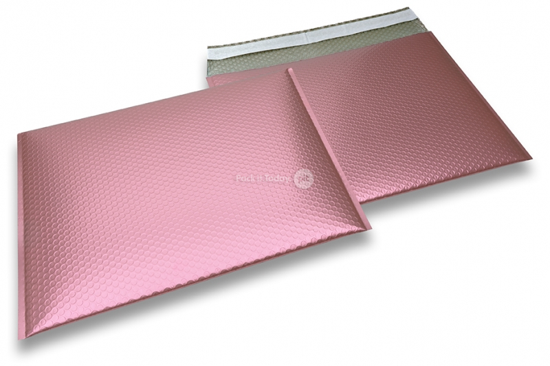 Luftpolstertaschen matt metallic umweltfreundlich - Rosegold 320 x 425 mm