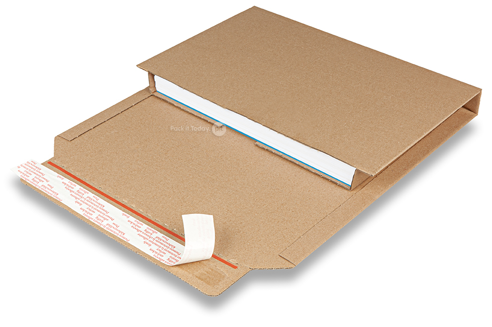 Sie Verschließen die Verpackung mit dem Klebestreifen - Braun