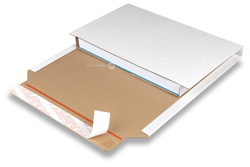 Sie Verschließen die Verpackung mit dem Klebestreifen - Weiss