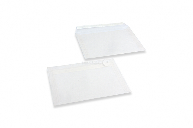 Transparente Briefumschläge Weiß - 162 x 229 mm