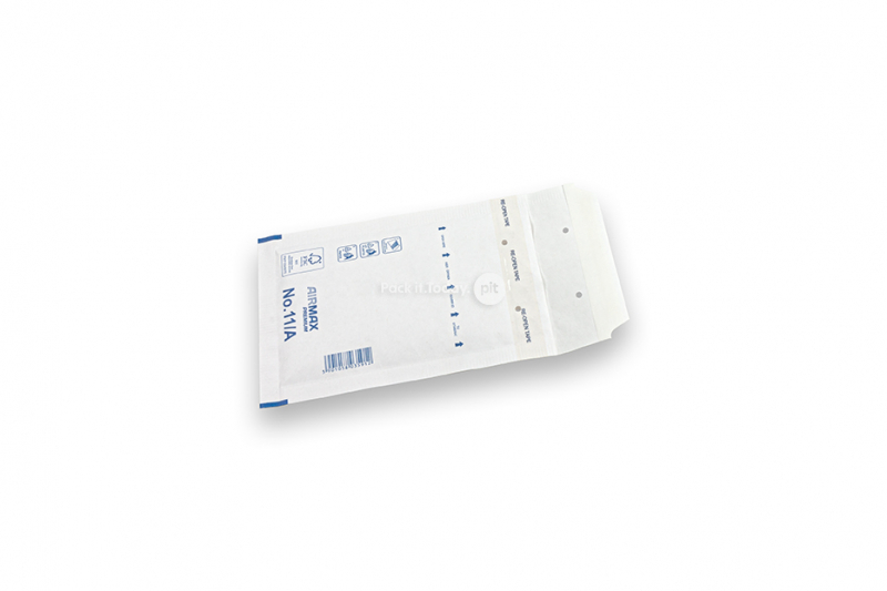 Luftpolstertaschen weiß (80 Gramm) - 100 x 165 mm