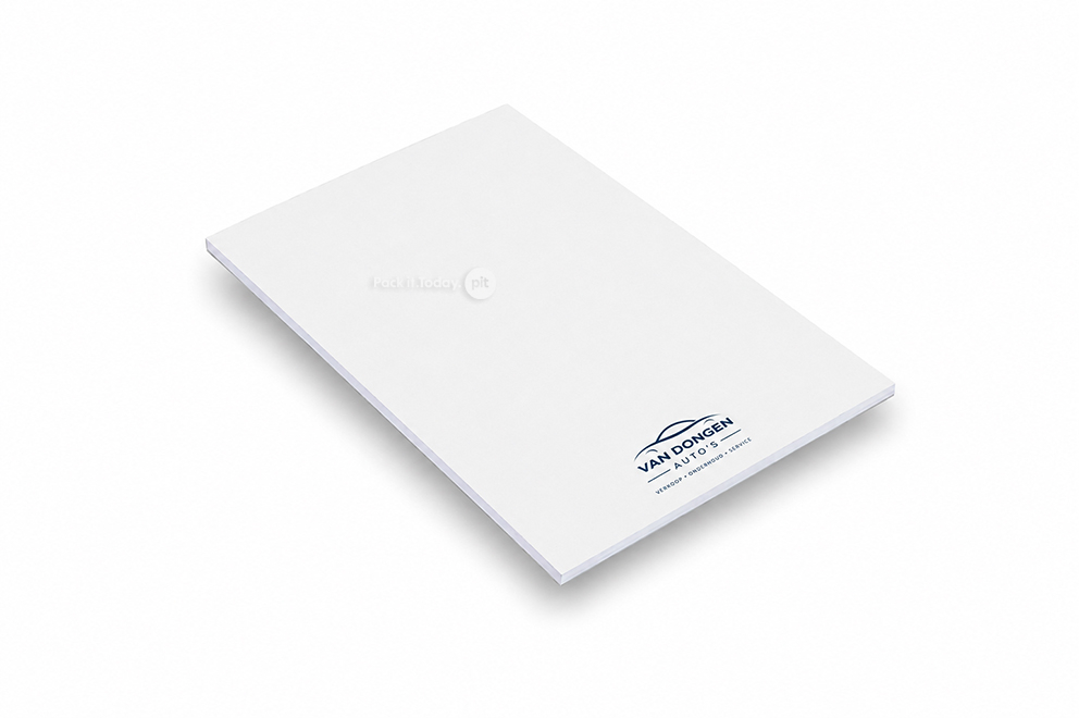 Personalisierte Schreibblöcke - 105 x 148 mm, ohne Umschlag