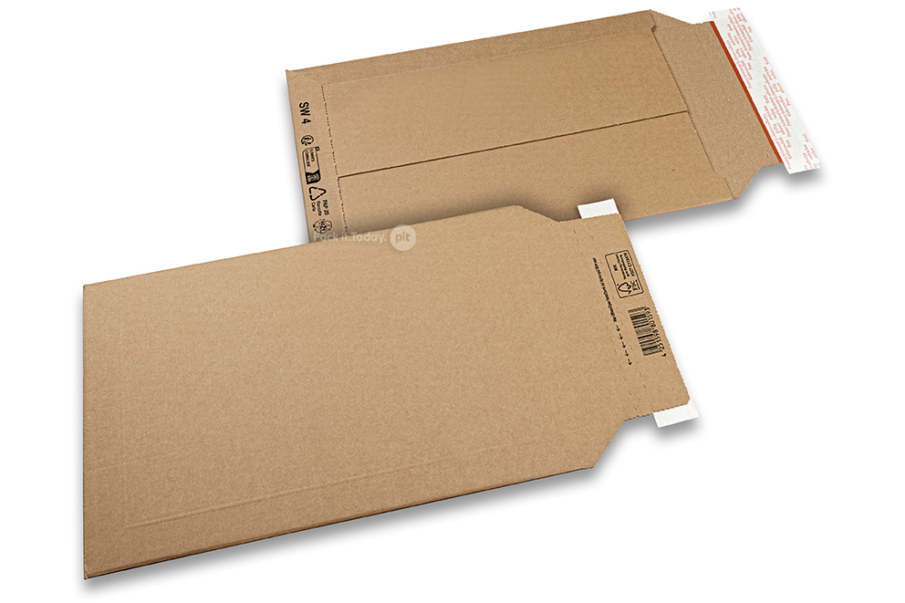 Versandtaschen aus Wellpappe - 245 x 345 mm, SW4