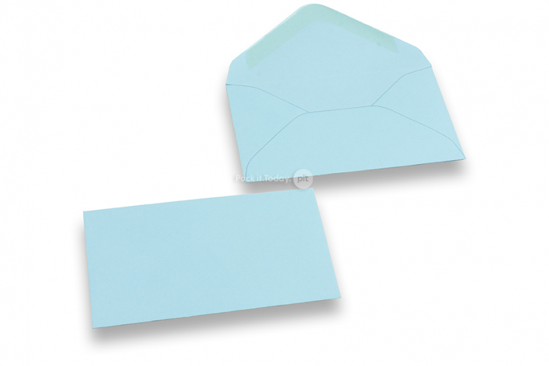 Mini Briefumschläge Hellblau