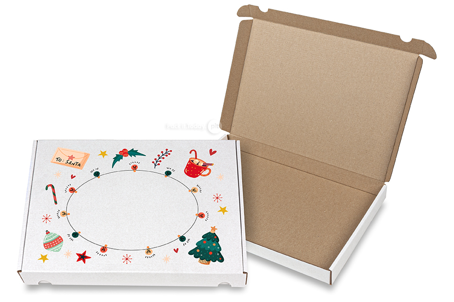 Maxibriefkarton Weihnachten - Weihnachtsdekoration - 310 x 220 x 26 mm